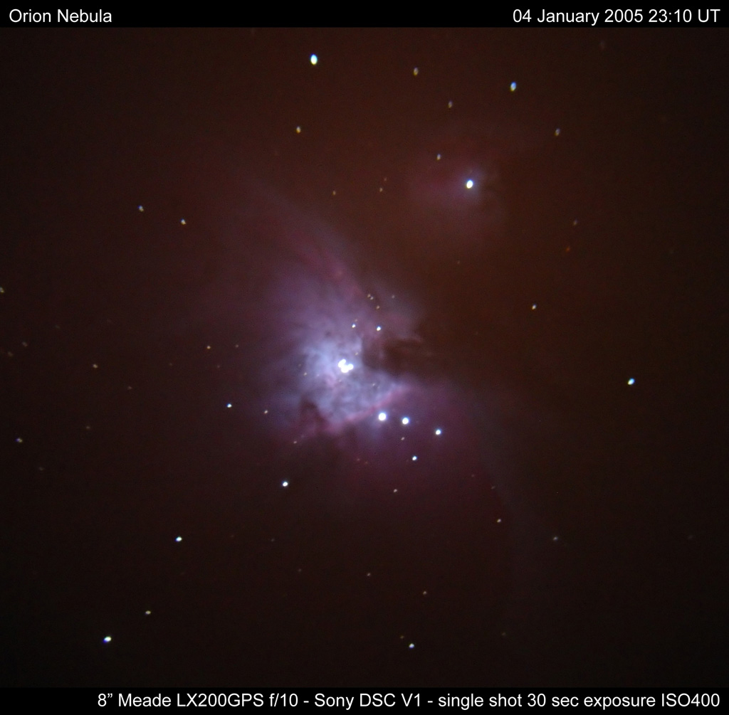 Solar Worlds Orion Nebula M42 Jan05
