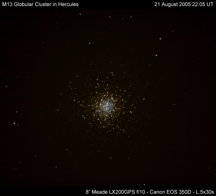 Solar Worlds - M13 Globular Cluster in Hercules
