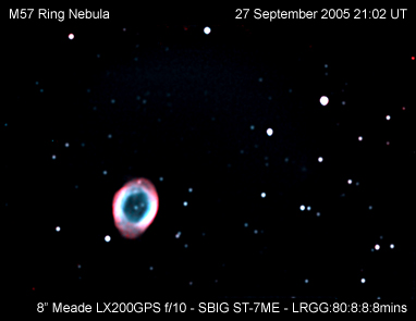 M57 Ring Nebula September 2005 - Solar Worlds