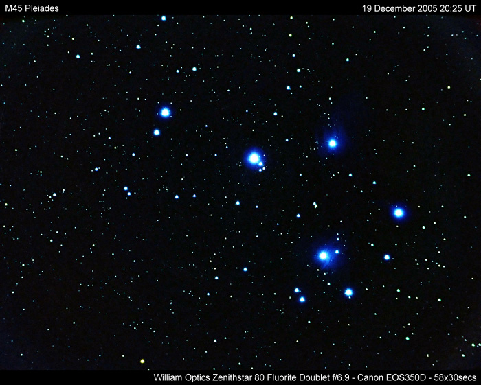 M45 Pleiades - Solar Worlds