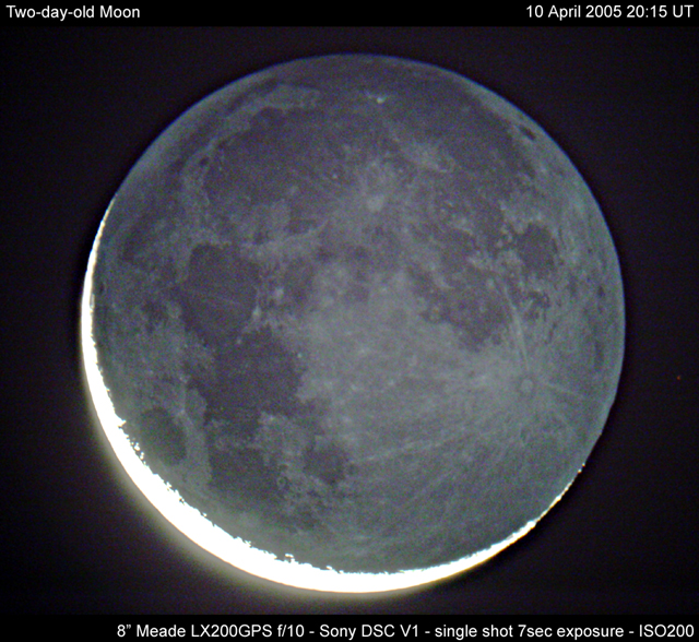 Two-day-old Moon