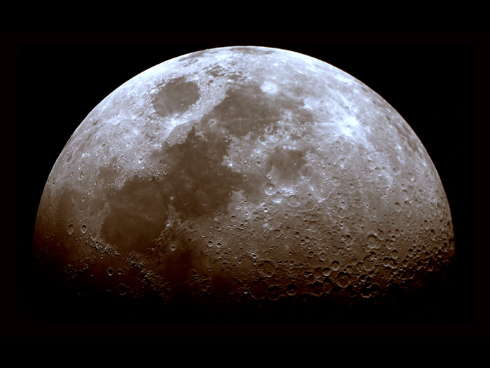 First Quarter Moon - (c) Solar Worlds