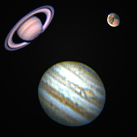 Planets - Saturn and Jupiter