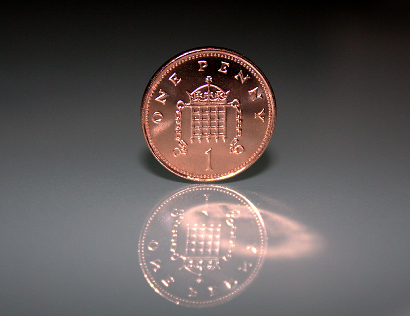 One Penny - (c) Solar Worlds Digital Photography