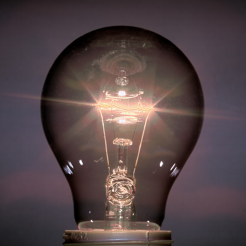 Light Bulb - (c) Solar Worlds Digital Photography