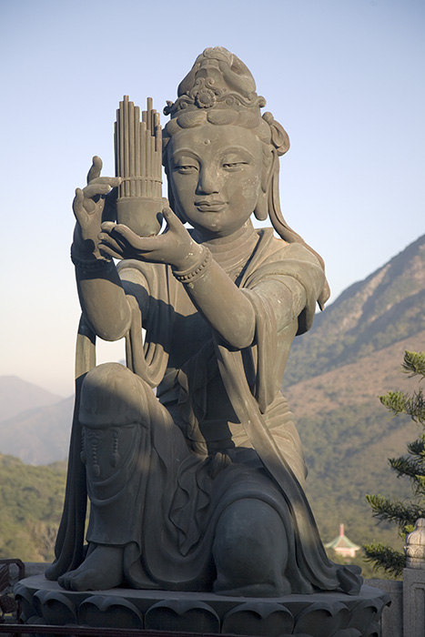 Big Buddha Worshipper - (c) Solar Worlds Digital Photography