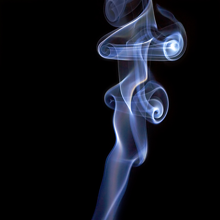 Blue Smoke - Solar Worlds Photography