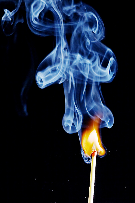 Igniting Match - (c) Solar Worlds Photography